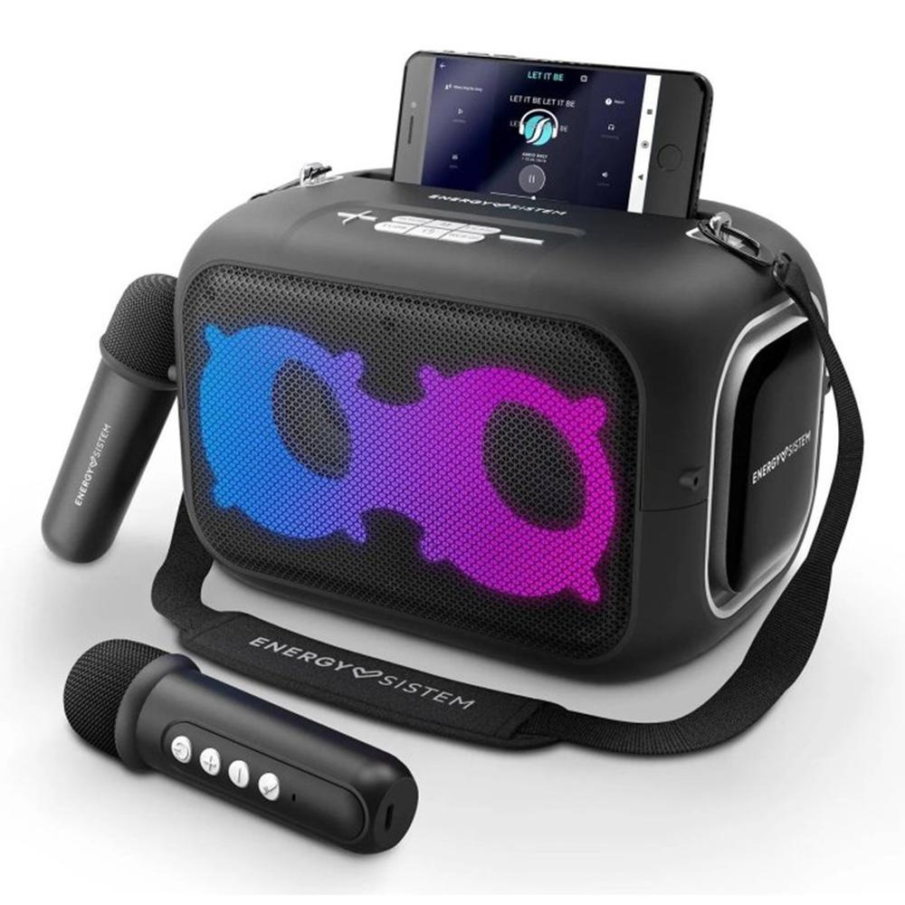 Altavoz energy sistem karaokestar negro Frikytopia