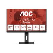 Monitor led 24 pulgadas aoc 24e3qaf negro