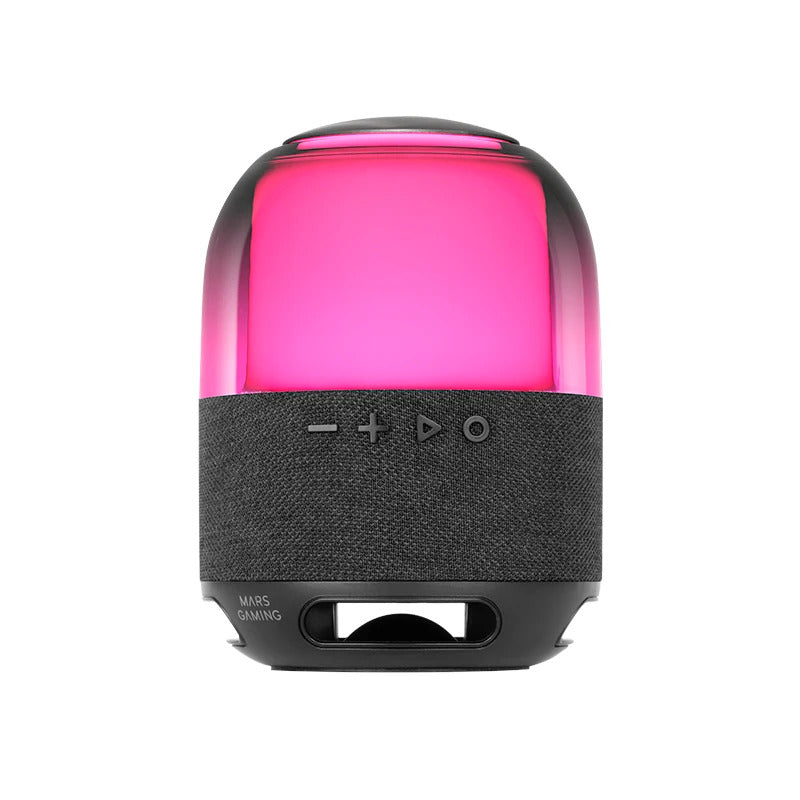 Altavoz bluetooth portable mars gaming msflow negro 15w deepbass bt microsd rgb 360 bat 6h Frikytopia