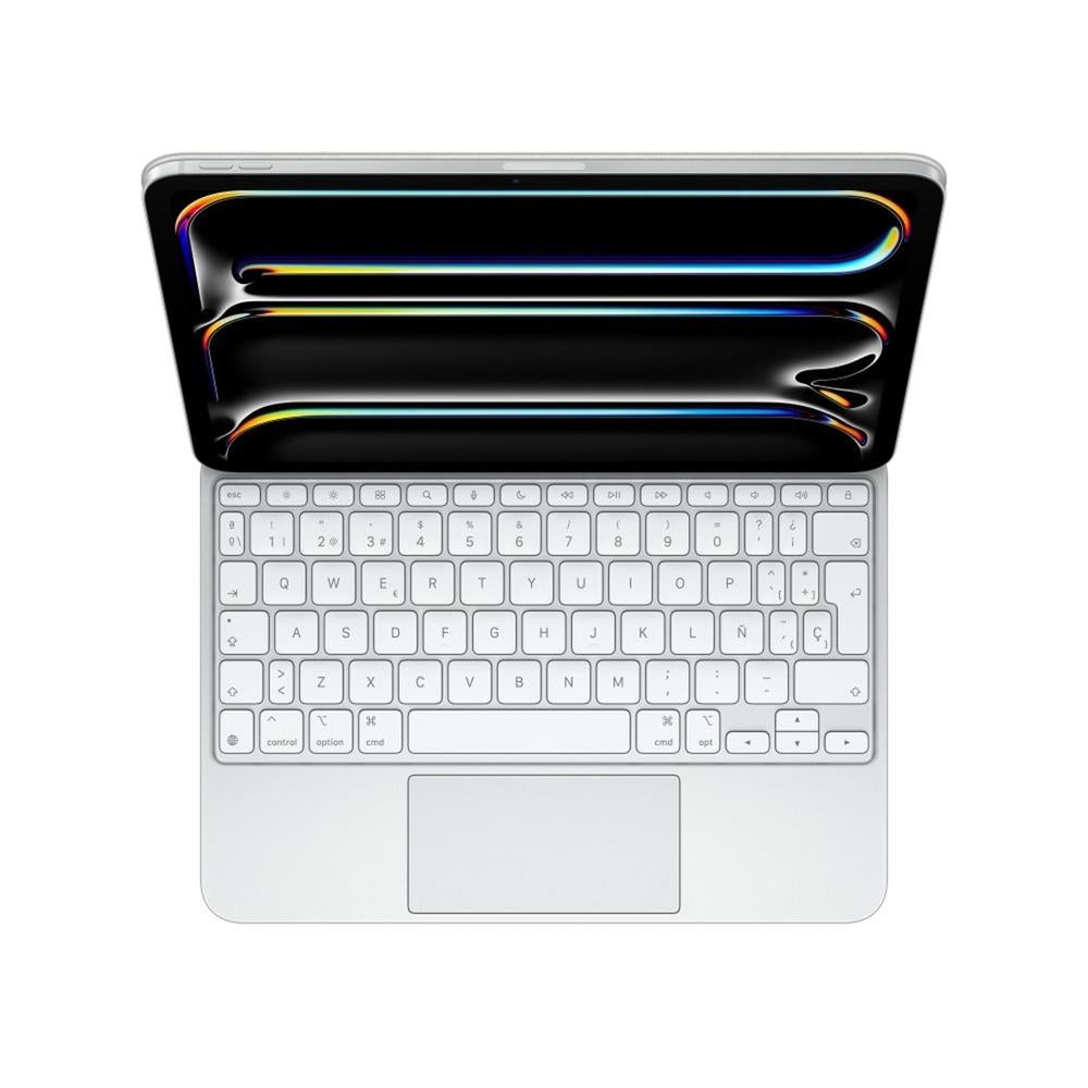 Teclado apple magic keyboard para ipad pro 11 pulgadas m4 inalambrico blanco
