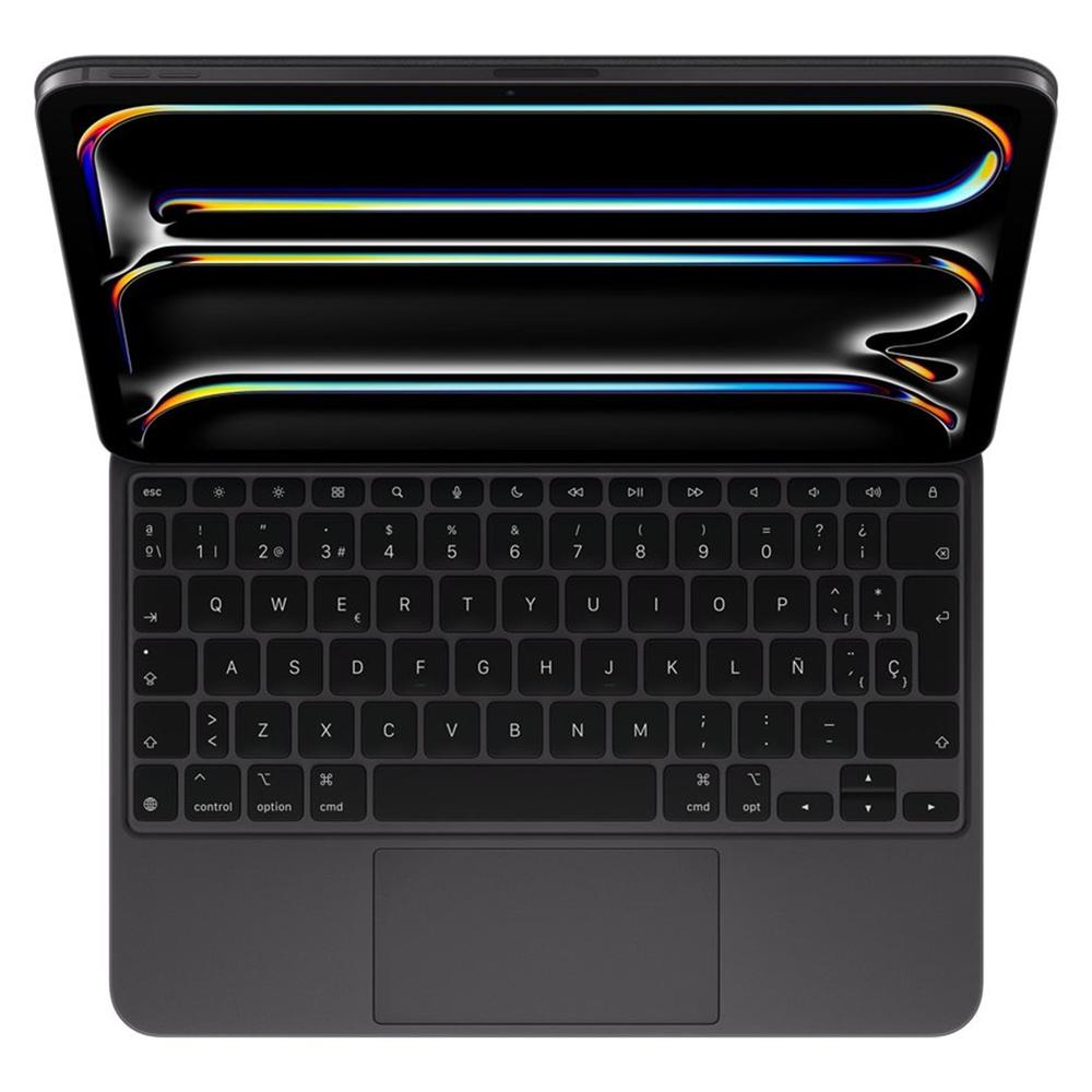 Teclado apple magic keyboard inalambrico negro Frikytopia