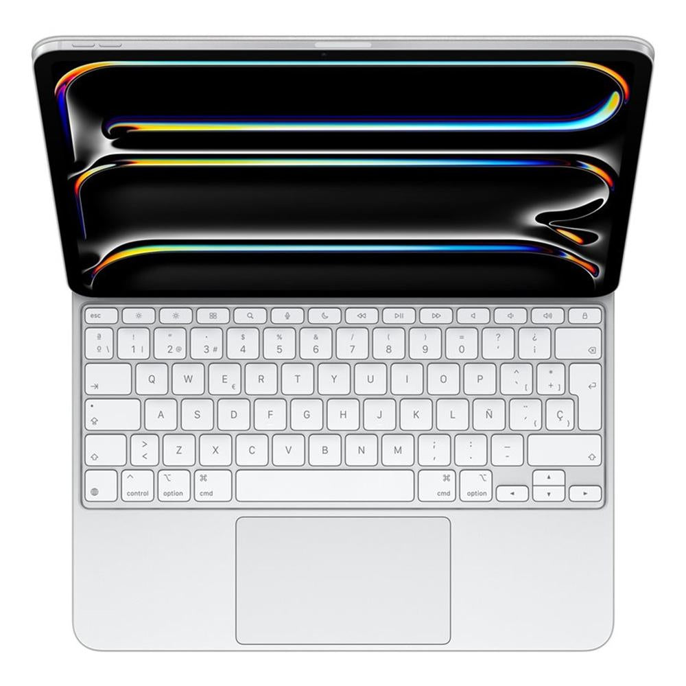 Teclado apple magic keyboard inalambrico para apple ipad pro 13 pulgadas white Frikytopia