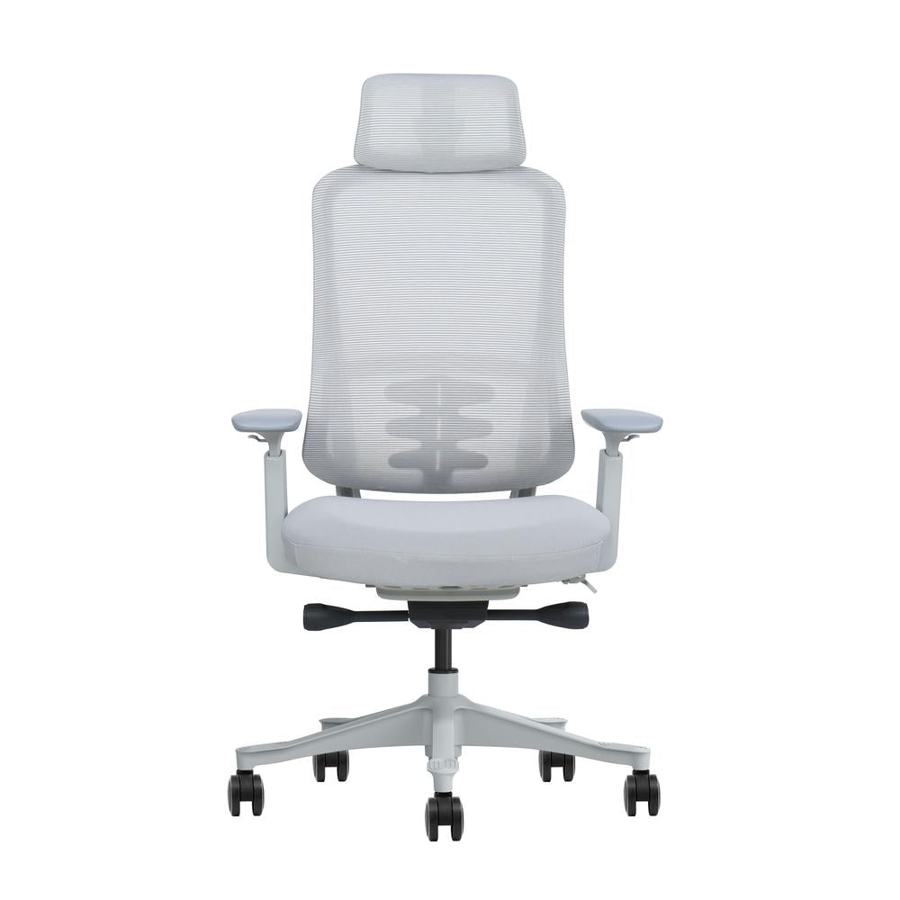 Silla oficina lira apoyo lumbar sistema básculante reposacabezas 2d hasta 120 kg Frikytopia