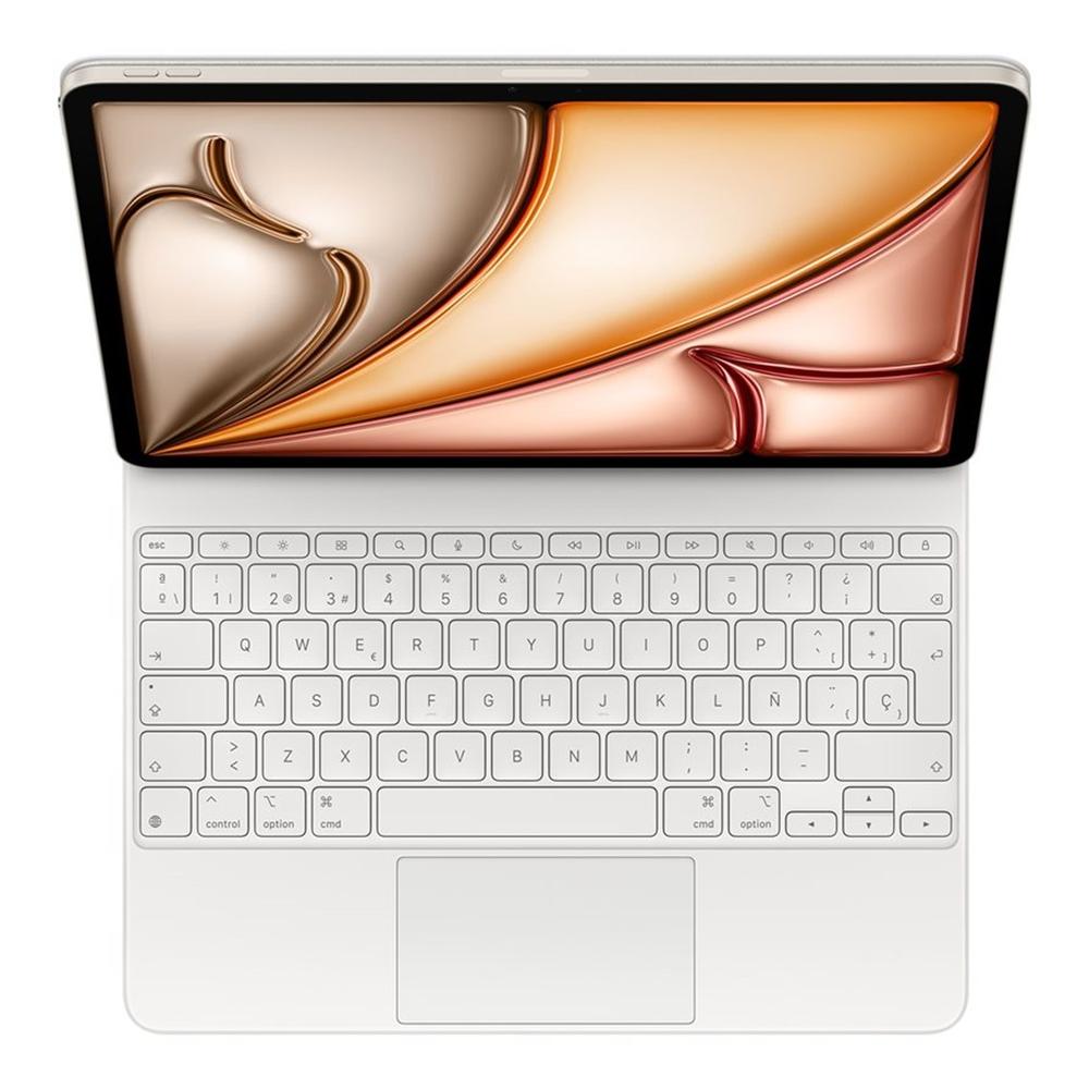 Teclado apple magic keyboard para ipad air 13 pulgadas m3 blanco Frikytopia