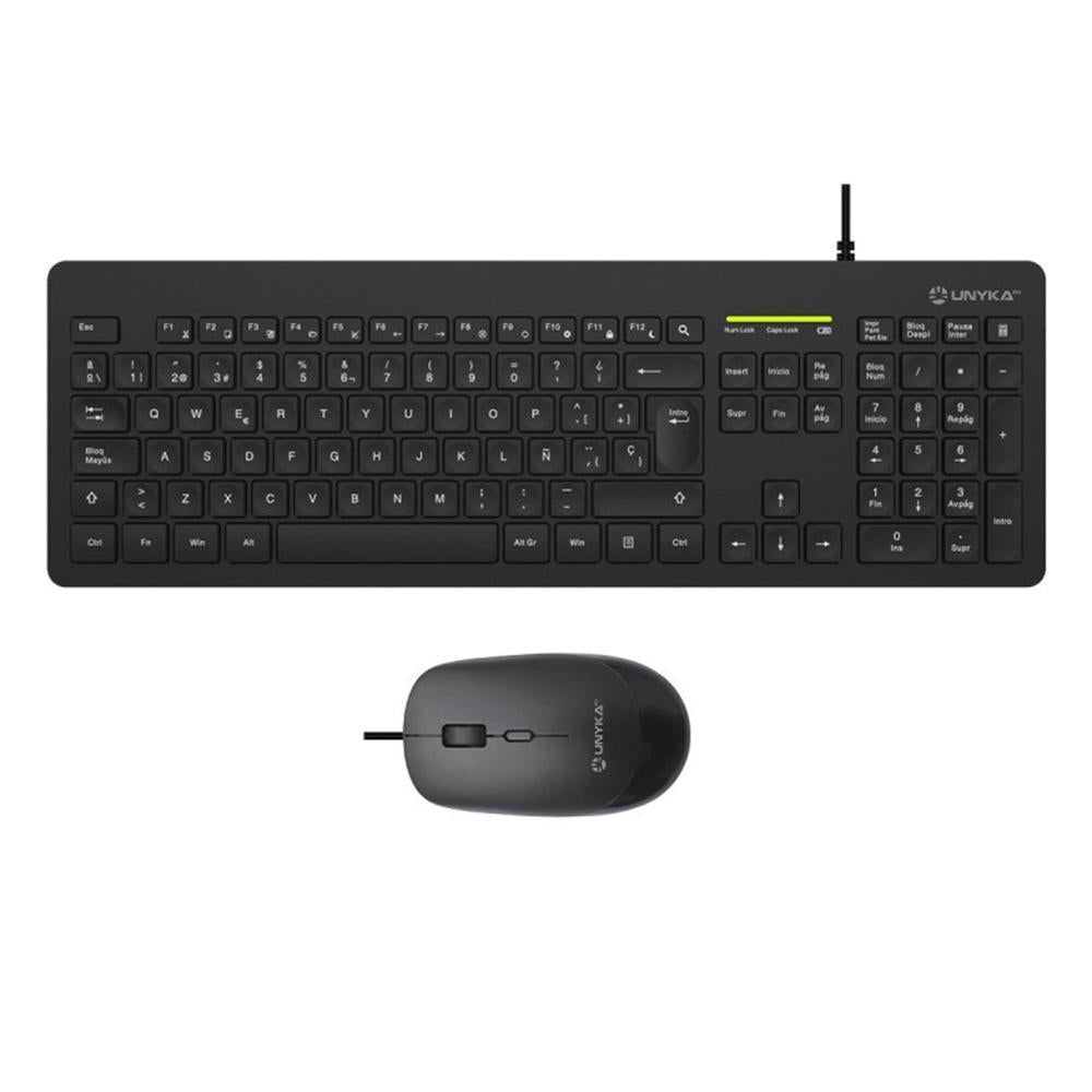 Teclado + raton unykach mk211 pro slim Frikytopia