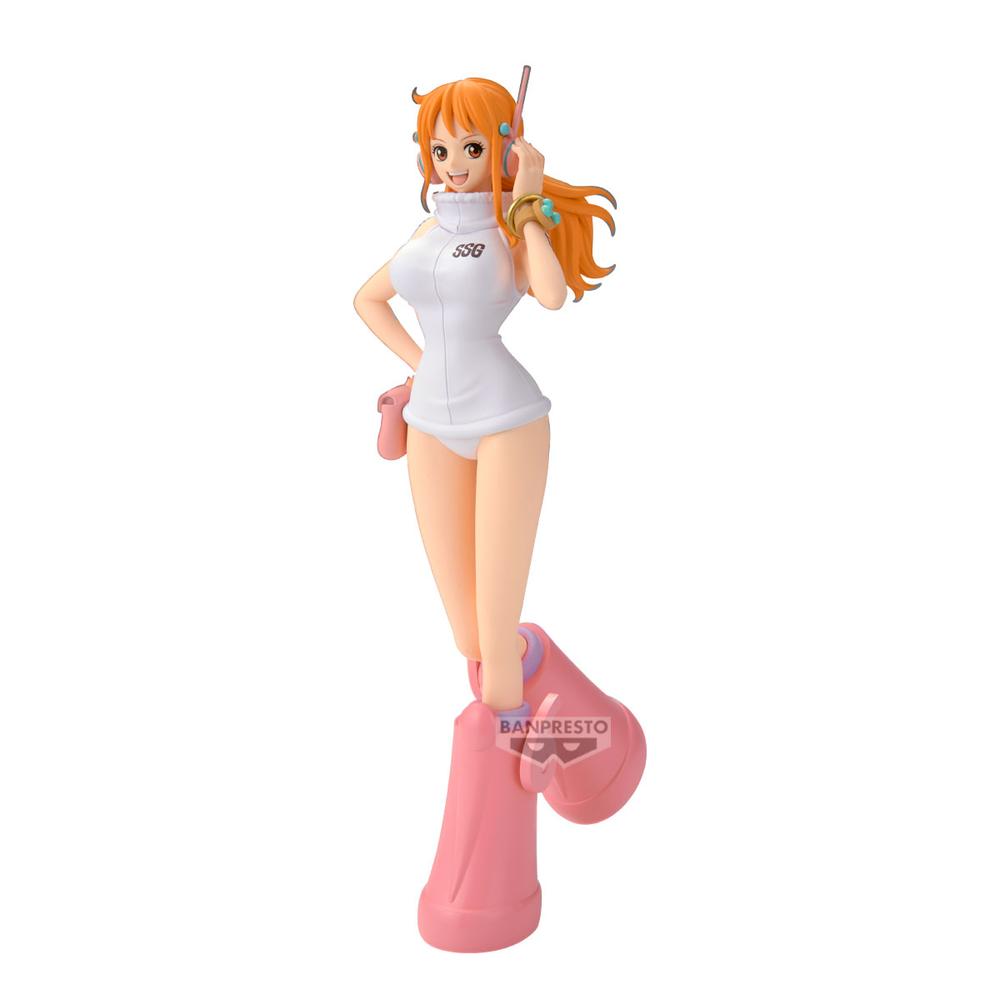 Figura banpresto one piece glitter & glamours egghead nami 23cm Frikytopia