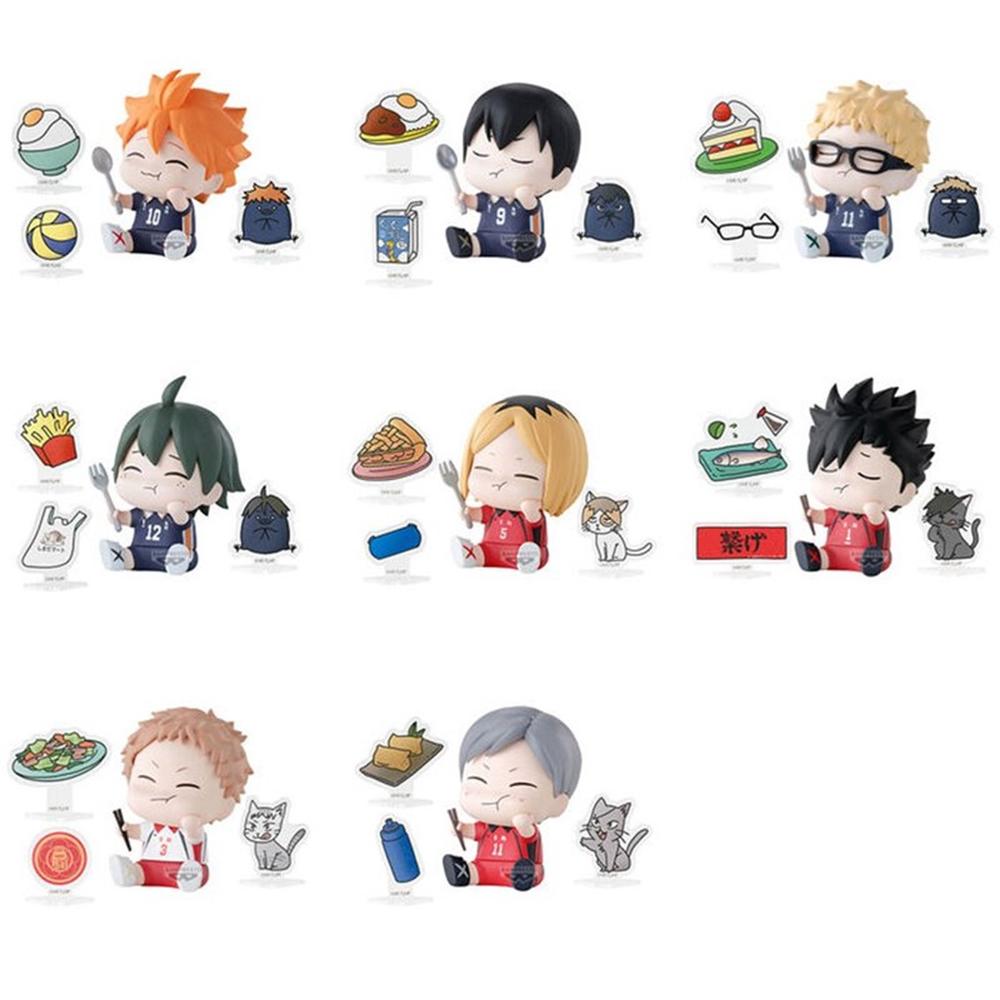 Figura banpresto haikyu!! happy figure collection box 6cm Frikytopia