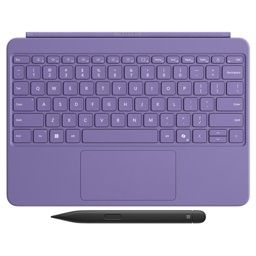 Teclado microsoft surface pro 12 pulgadas + pen violeta Frikytopia