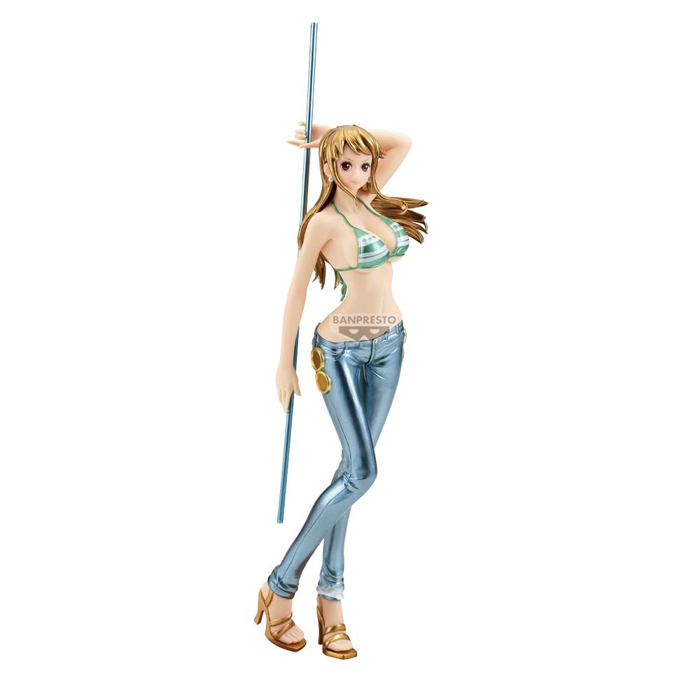 Figura banpresto one piece glitter & glamours nami special color ver.b Frikytopia