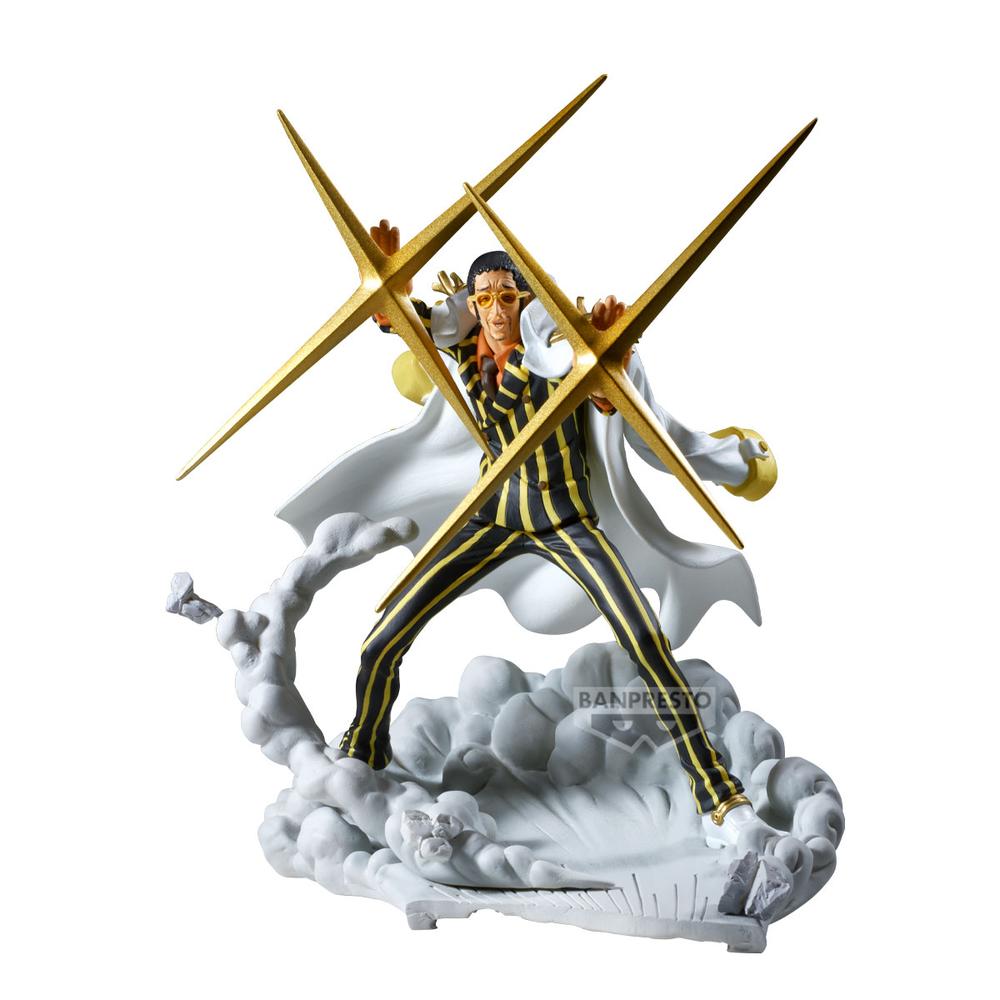 Figura banpresto one piece senkozekkei borsalino Frikytopia
