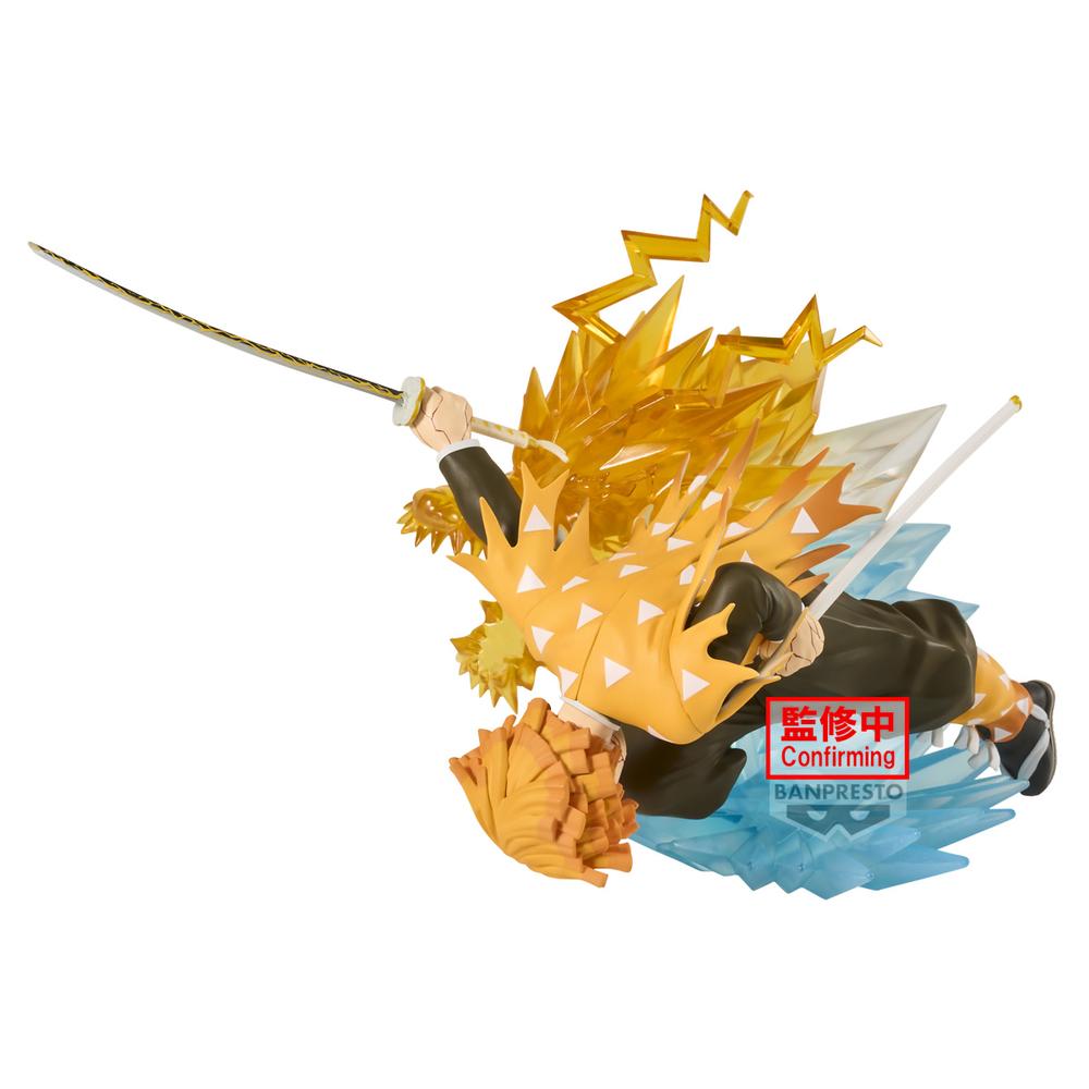 Figura banpresto demon slayer: kimetsu no yaiba vibration stars plus zenitsu agatsuma Frikytopia