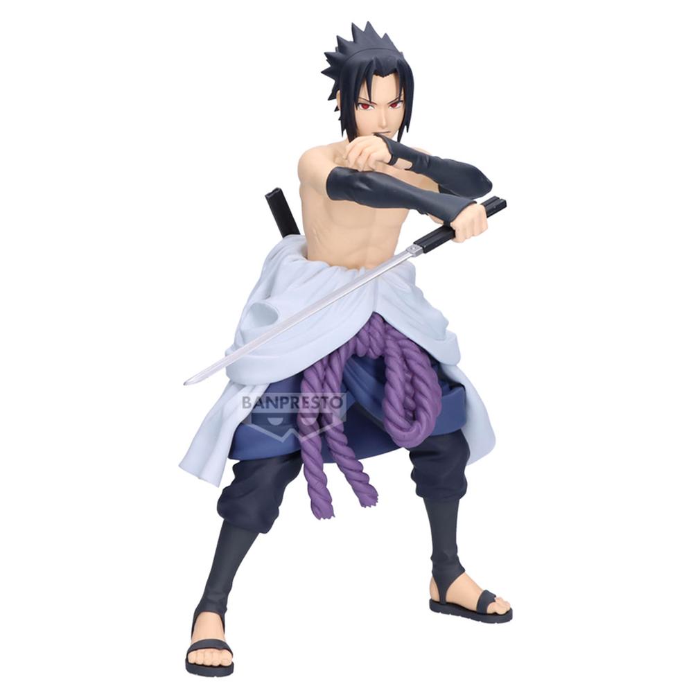 Figura banpresto naruto shippuden grandista sasuke uchiha Frikytopia