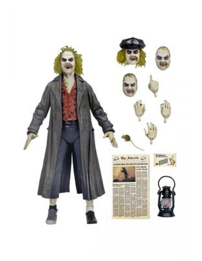 Ultimate beetlejuice tour guide the bio - exorcist scale action fig. 18 cm beetlejuice 1988 Frikytopia