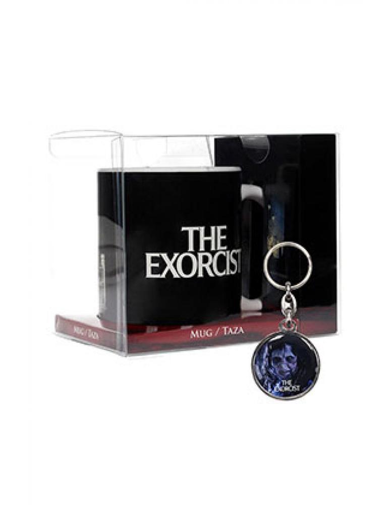 Taza + Llavero metalico El Exorcista