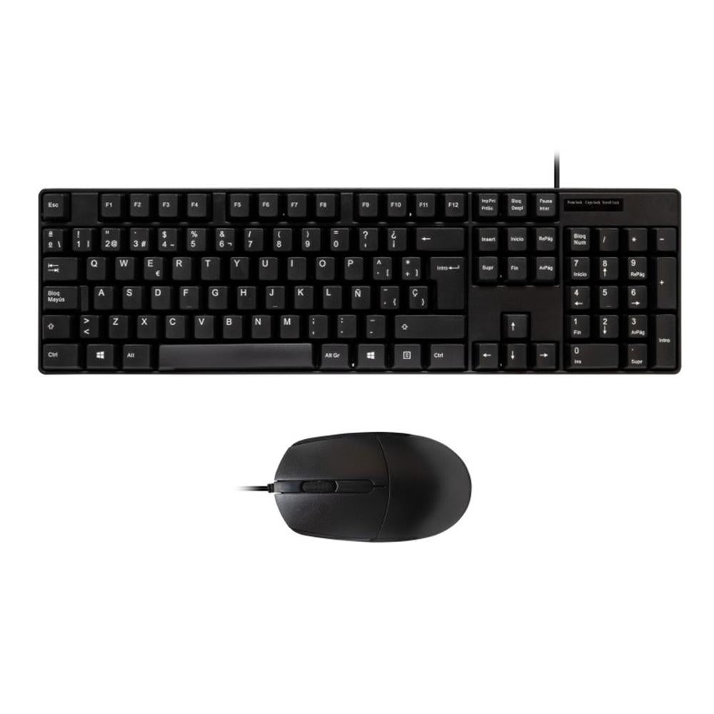 Teclado unykach kit tr oem negro Frikytopia