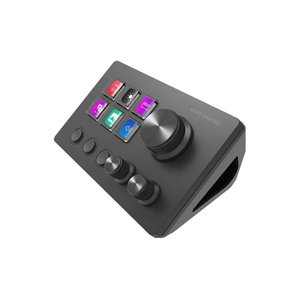 Control deck slim mars gaming msdtwo negro Frikytopia