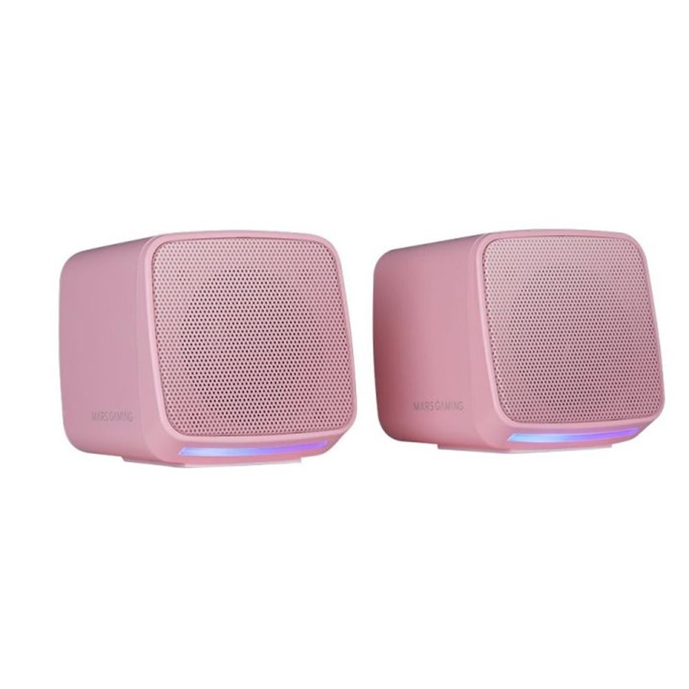 Altavoces mars gaming 2.0 msprop rosa Frikytopia