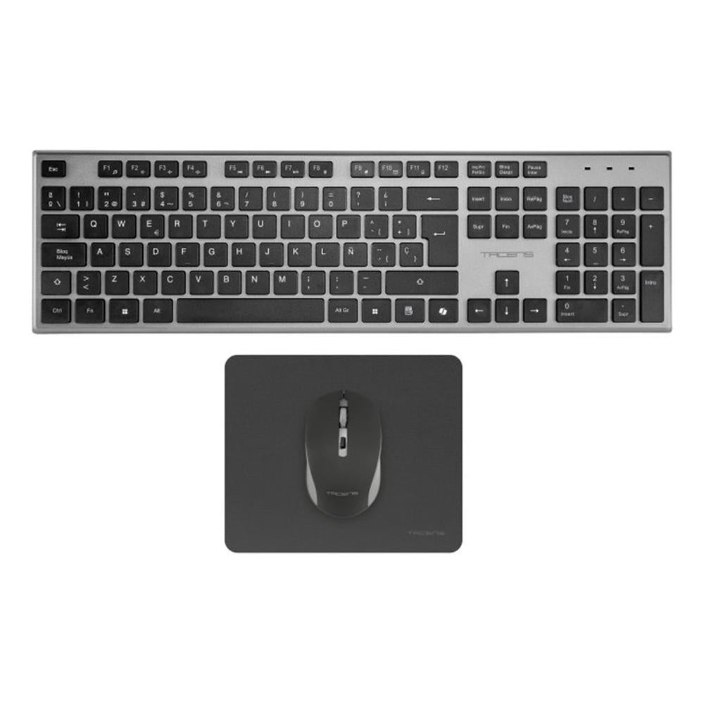 Teclado + raton gaming tacens zenith low profile inalambrico Frikytopia