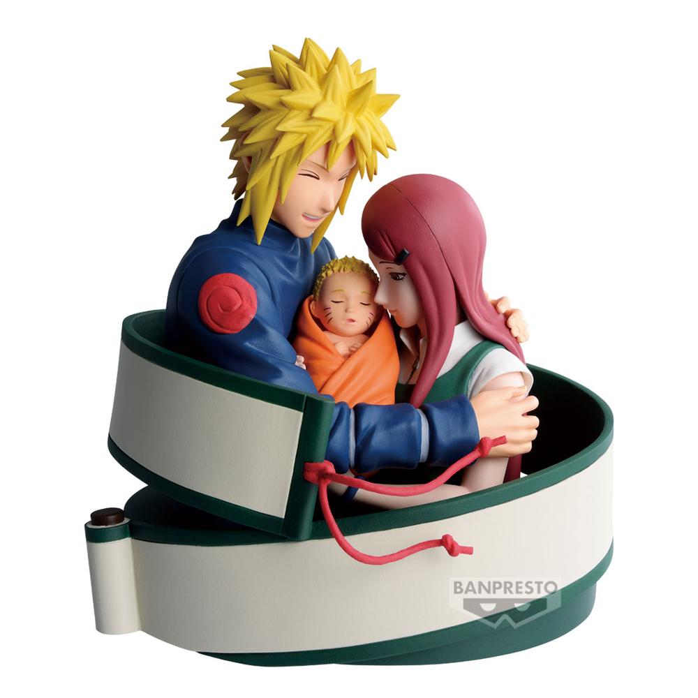 Figura Minato, Naruto & Kushina 13cm Frikytopia