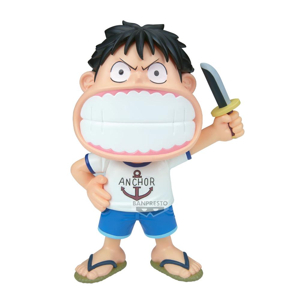 Figura Monkey D Luffy Big Sofvimates One Piece 15cm Frikytopia