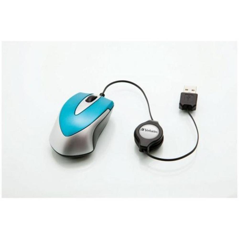 Raton verbatim go mini azul Frikytopia