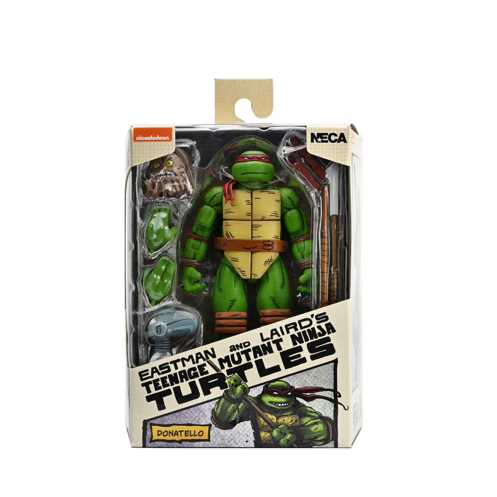 Figura neca teenage mutant ninja turtles mirage comics donatello scale action 18cm Frikytopia