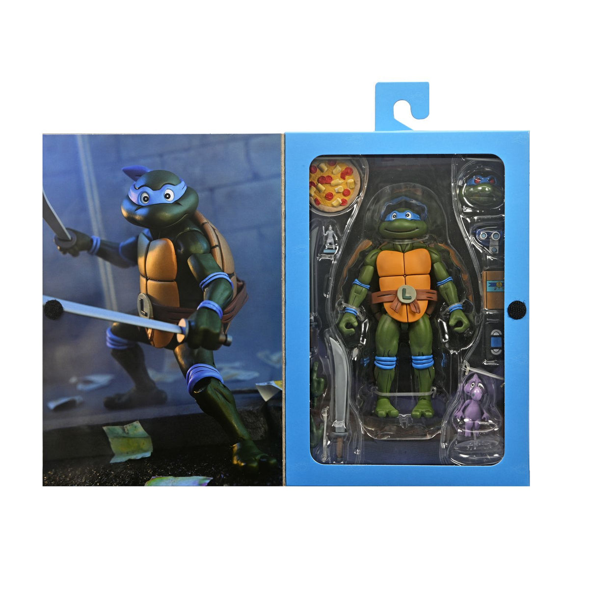 Figura Ultimate Leonardo Comics Tortugas Ninja 18 cm