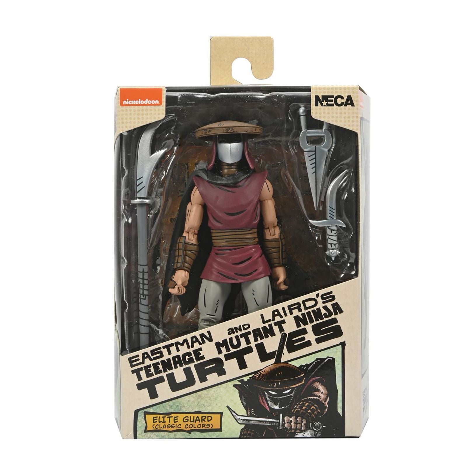 Figura neca teenage mutant ninja turtles mirage comics elite ninja classic colors scale action 18cm Frikytopia