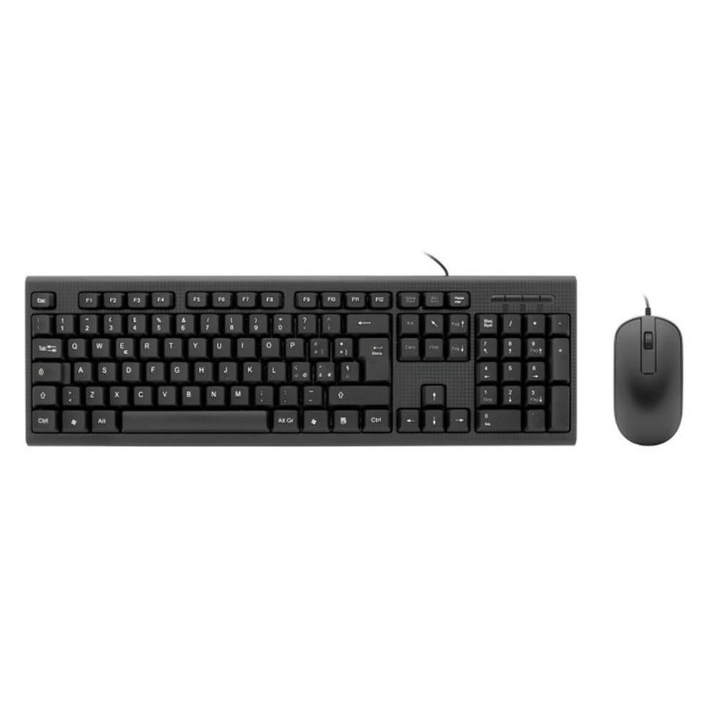 Teclado + mouse coolbox coo - ktr - 02uit negro italiano Frikytopia