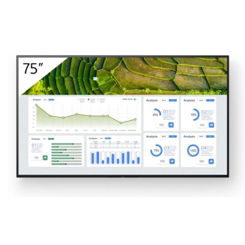 Monitor sony professional bravia 75 pulgadas 4k uhd Frikytopia