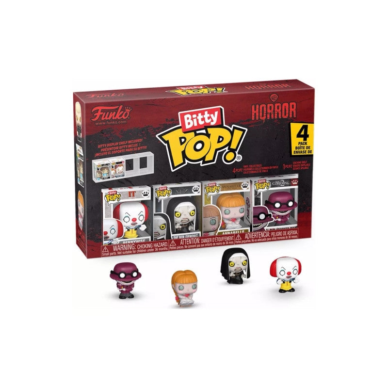 IT Pack de 4 Figuras Bitty POP! Vinyl Pennywise 2,5 cm