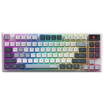 Teclado gaming msi forge gk600 gris Frikytopia