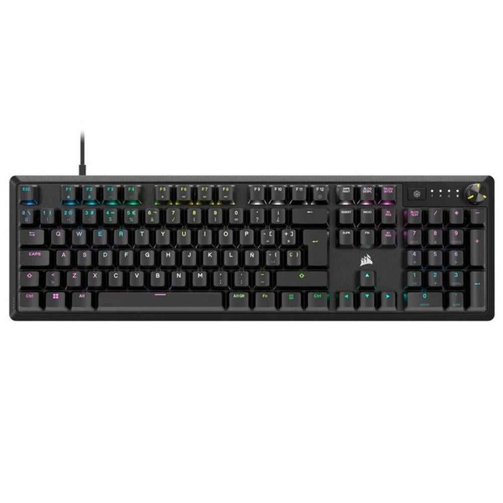 Teclado gaming corsair usb k70 core negro Frikytopia