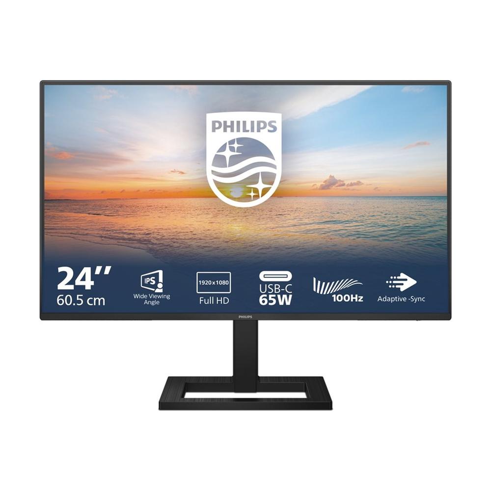 Monitor led 24 pulgadas philips 24e1n1300ae - 00 ips -  fhd -  hdmi -  100hz -  1ms -  vesa 100x100 Frikytopia