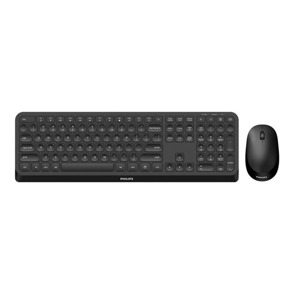 Teclado + raton philips spt6307b - 16 inalambrico ingles Frikytopia