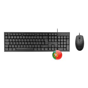 Teclado + mouse tacens anima acp02pt negro portugues Frikytopia
