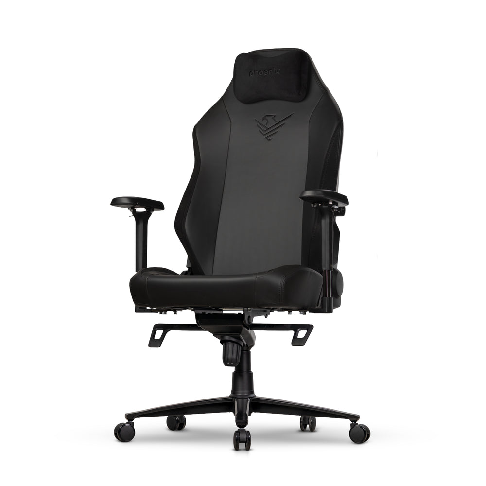 Silla gaming phoenix monarch remaster cuero napa negra talla r Frikytopia