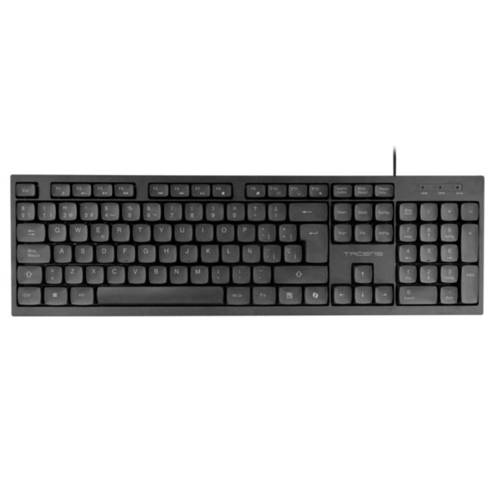 Teclado tacens anima ak02us negro ingles Frikytopia