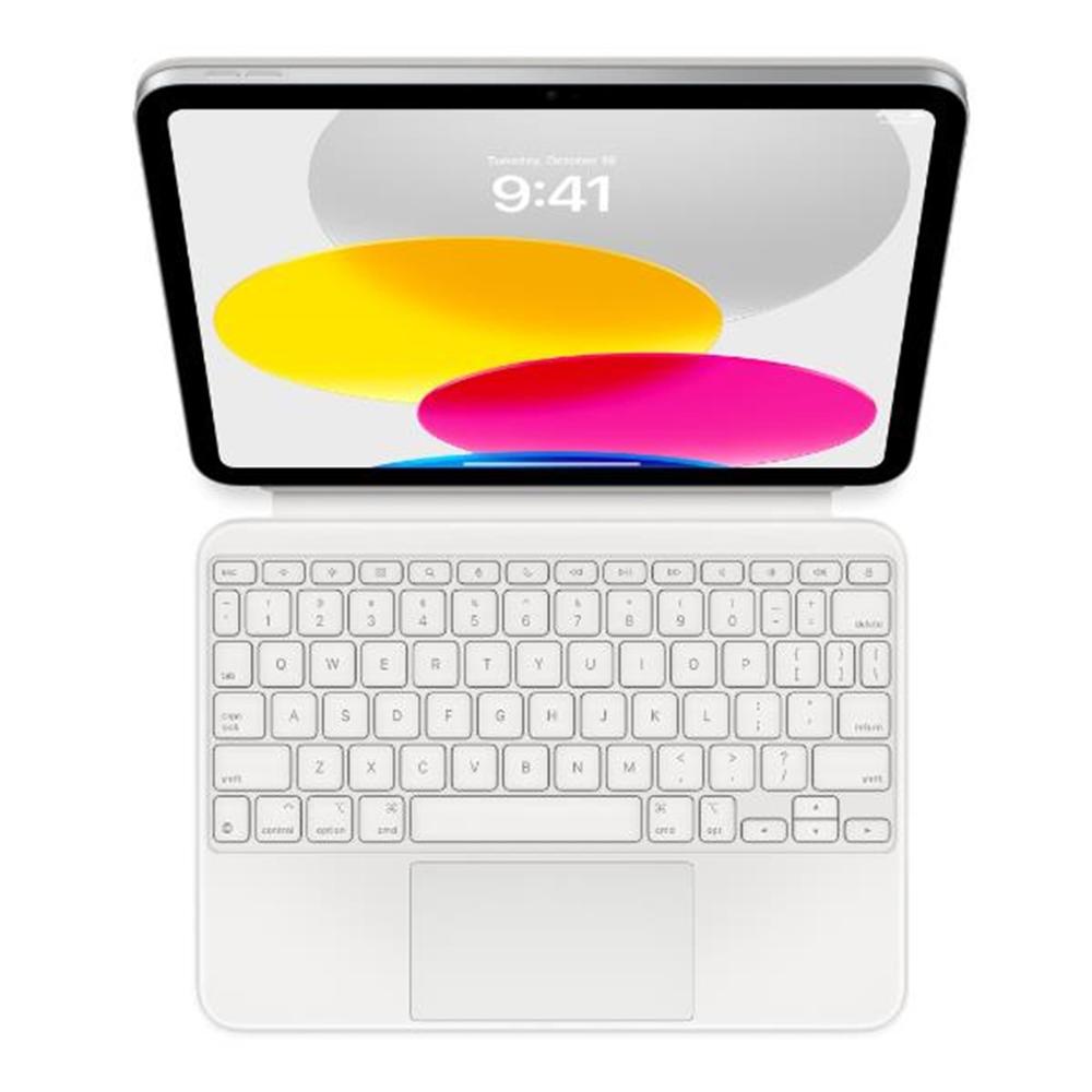 Teclado apple magic keyboard folio para ipad blanco ingles Frikytopia