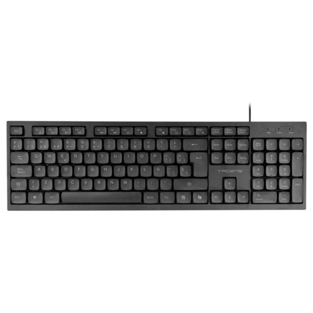 Teclado tacens anima ak02pt negro portugues Frikytopia