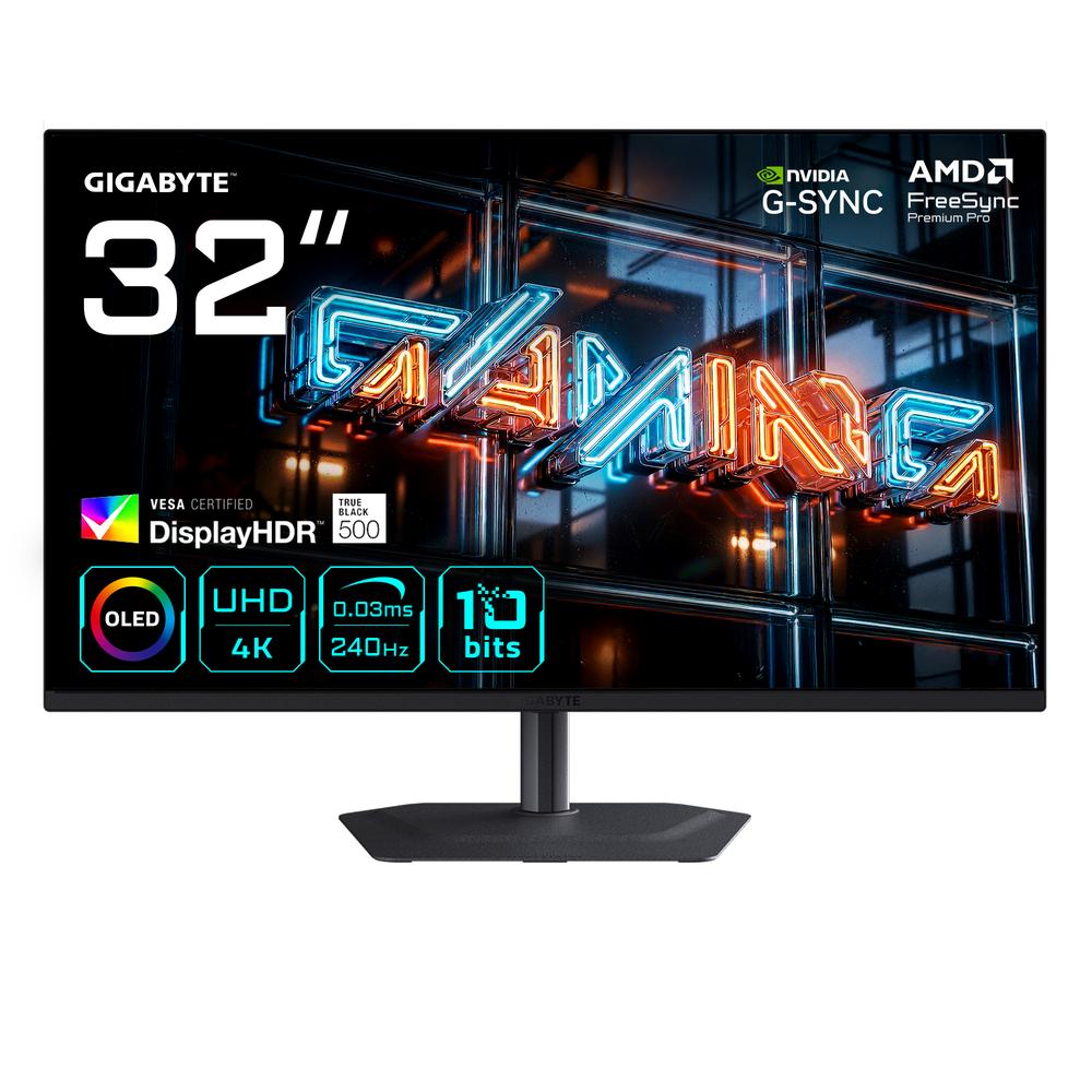 Monitor gaming gigabyte mo32u24 31.5 pulgadas 4k uhd 240hz Frikytopia