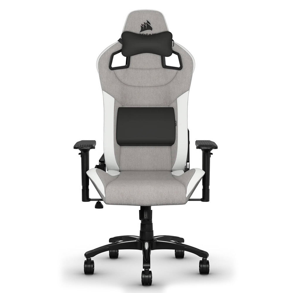 Silla gaming corsair t3 rush (2023) gris - blanca Frikytopia