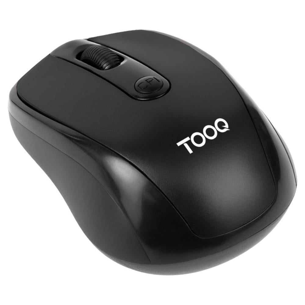 Raton inalambrico tooq tqmw - 1103 - b negro Frikytopia