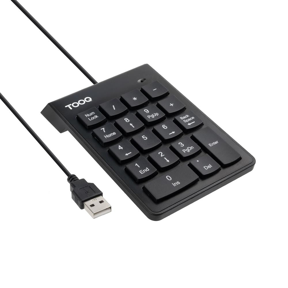 Teclado numerico tooq tqk - 2001 - b negro Frikytopia