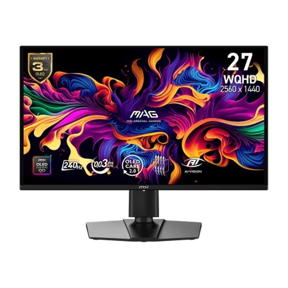 Monitor gaming msi mag 274qp qd - oled x24 27 pulgadas wqhd 240hz