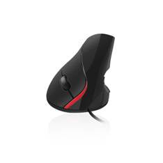 Mouse raton vertical ergonomico ewent ew3156 usb 2.0 -  1000dpi -  negro Frikytopia