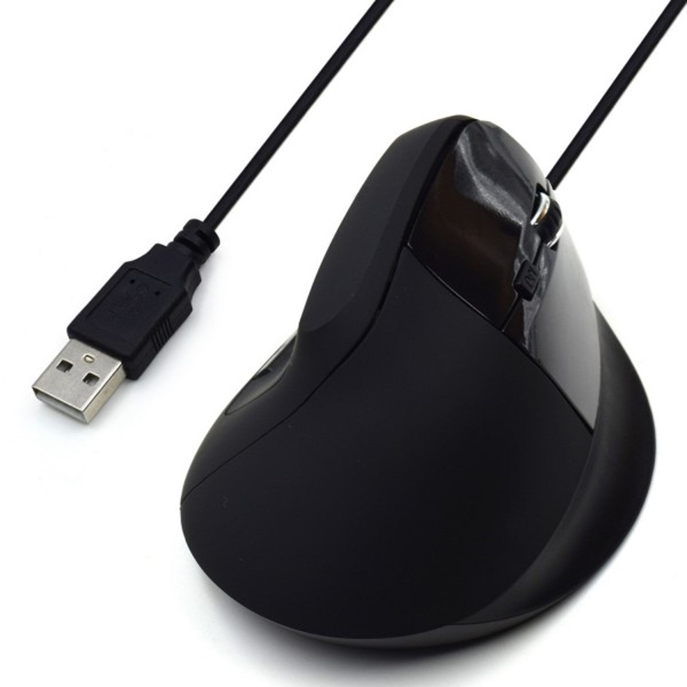 Mouse raton vertical ergonomico ewent ew3157 usb -  1800dpi -  negro Frikytopia