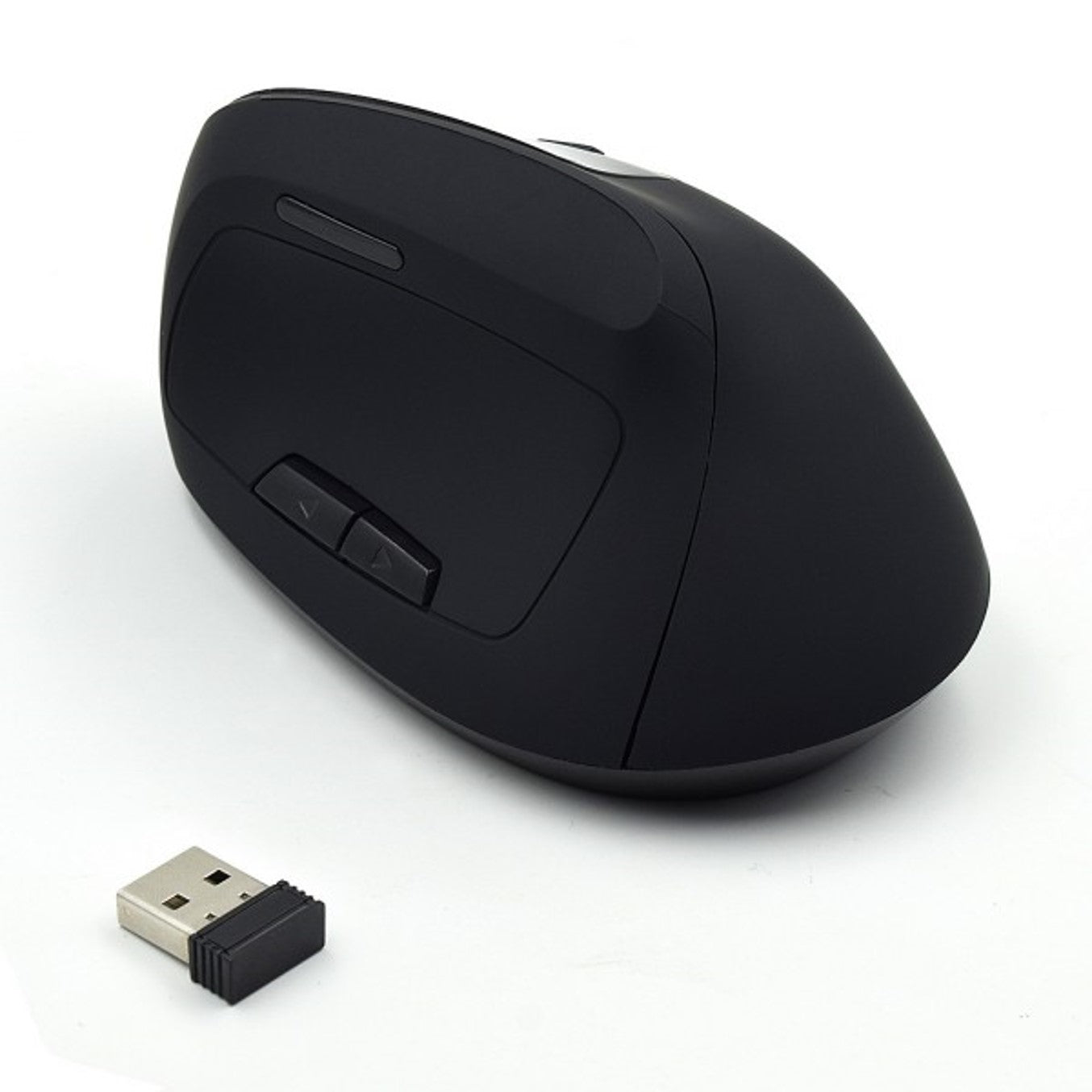 Mouse raton vertical ergonomico ewent ew3158 usb -  1600dpi -  negro Frikytopia