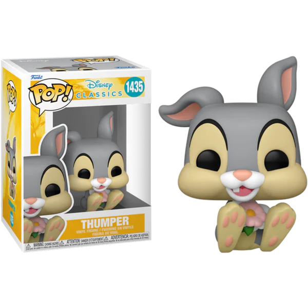 Bambi 80th Anniversary POP Disney Vinyl Figura Thumper 9 cm