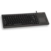 Teclado cherry xs trackball raton integrado compacto usb negro